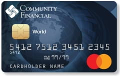 Get a generous credit line plus rewards with our World MasterCard