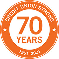 70 Year Anniversary Logo